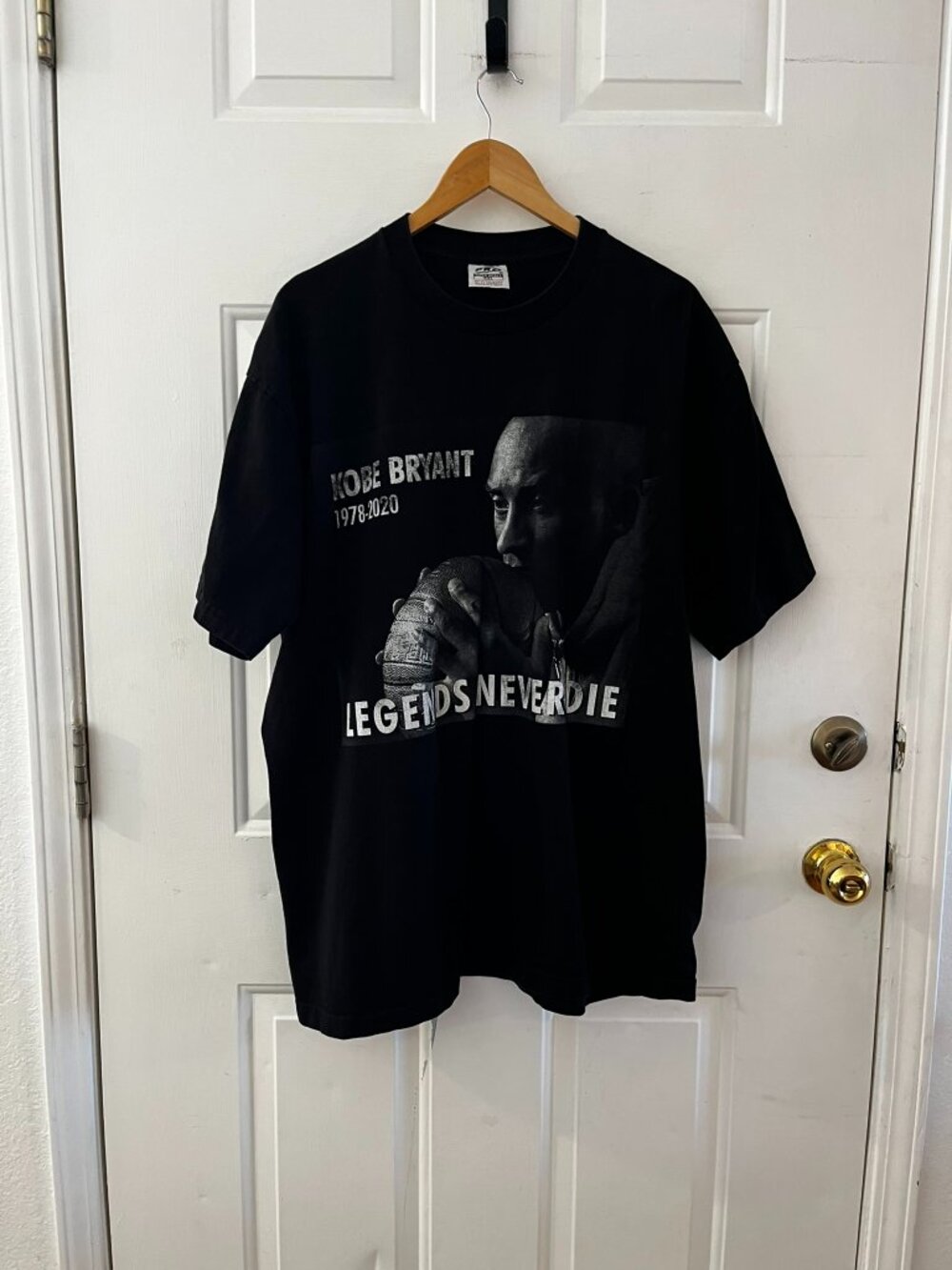 Kobe Bryant Legends Never Die Pro 5 Superheavy Tag Black Tee Shirt  Sz 2x